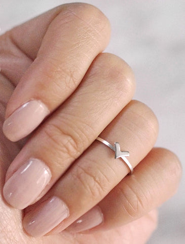 tiny make a wish midi ring