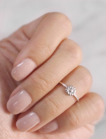 tiny make a wish midi ring