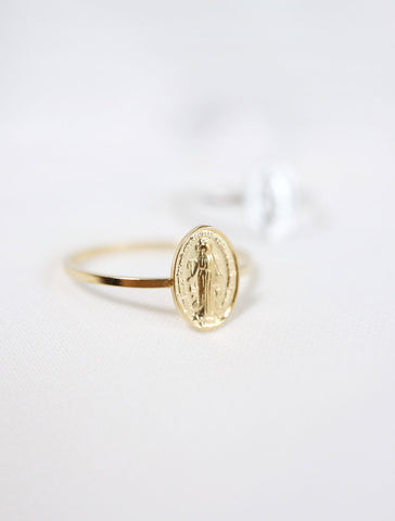 miraculous medal ring