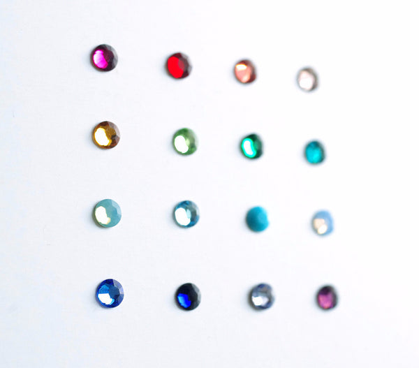 3mm bubble ring . colours