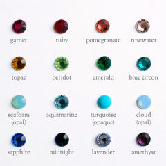 3mm bubble midi ring . colours