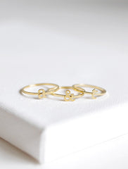 couple initial rings