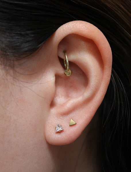 micro triangle studs modelled