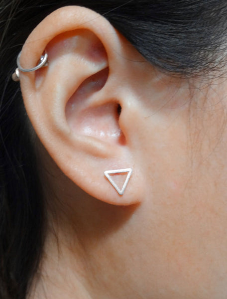 open triangle studs modelled
