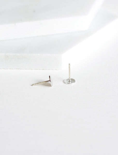 tiny pebble earrings