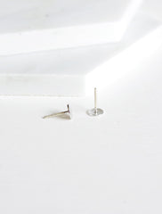 tiny pebble earrings