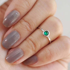 may birthstone midi ring