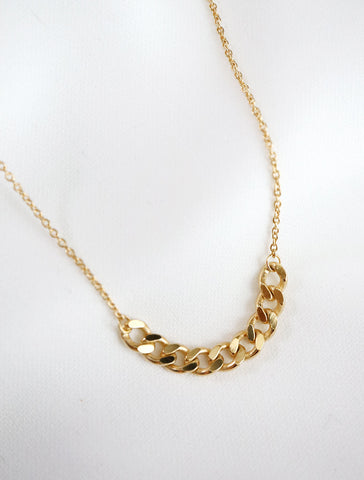 basic pailette (large) chain necklace