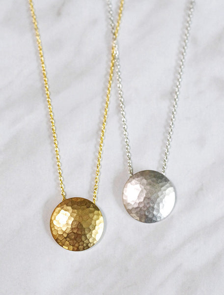 full moon necklace