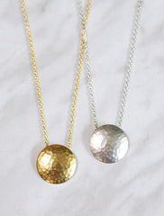 full moon necklace
