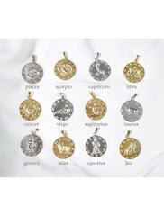 large horoscope pendant choices