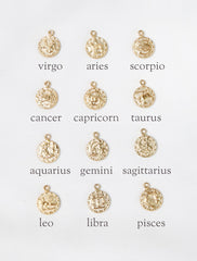 small horoscope necklace