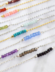 sevens necklace . petite