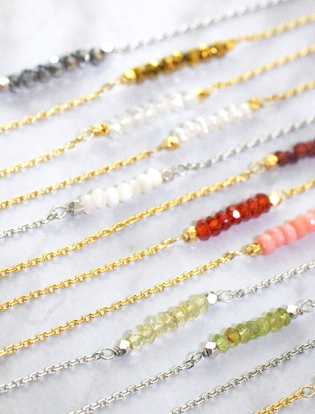 sevens necklace . petite