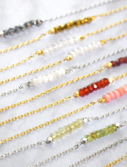 sevens necklace . petite