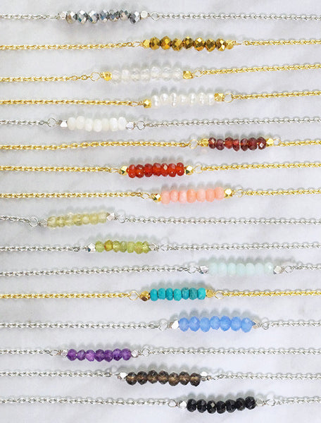 sevens necklace . petite