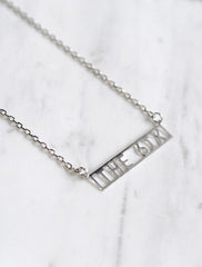 the 6ix necklace . bar