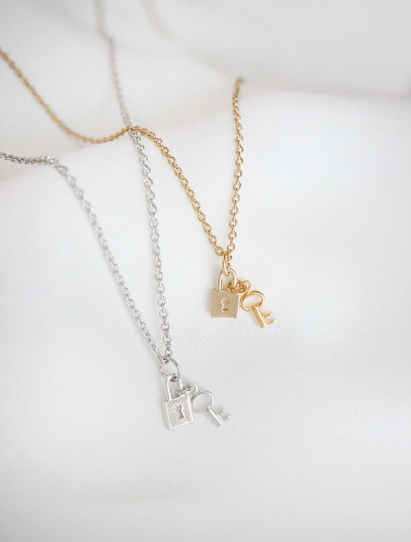 Released From Love | Key Necklace in Gold Vermeil | The UNDONE by Released  From Love