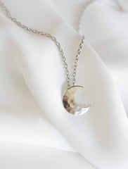 crescent moon necklace