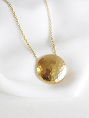 full moon necklace