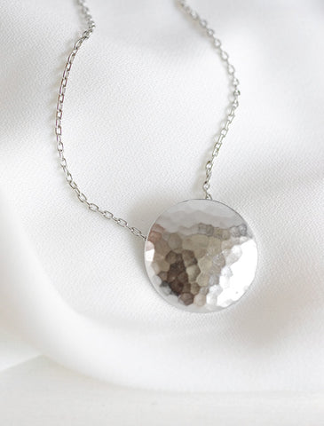 long Y drop slip necklace