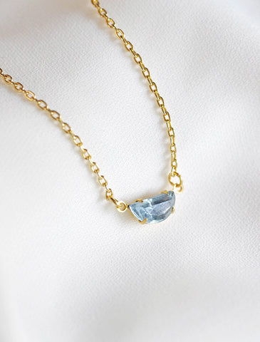 pailette pendant necklace