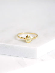 gold leaf stacking ring