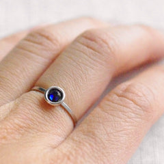 4mm bubble ring . colours