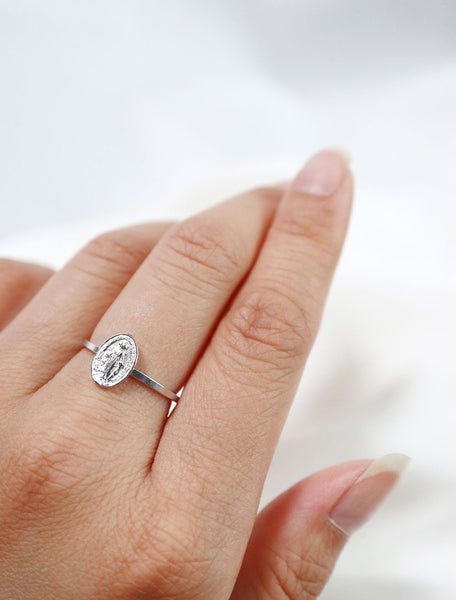 miraculous medal ring
