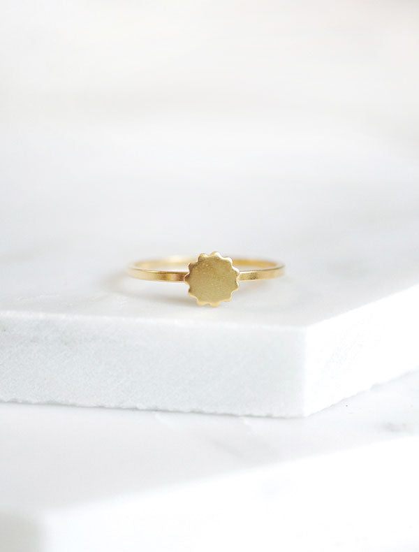 gold patisserie ring