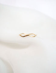 gold filled wave ring